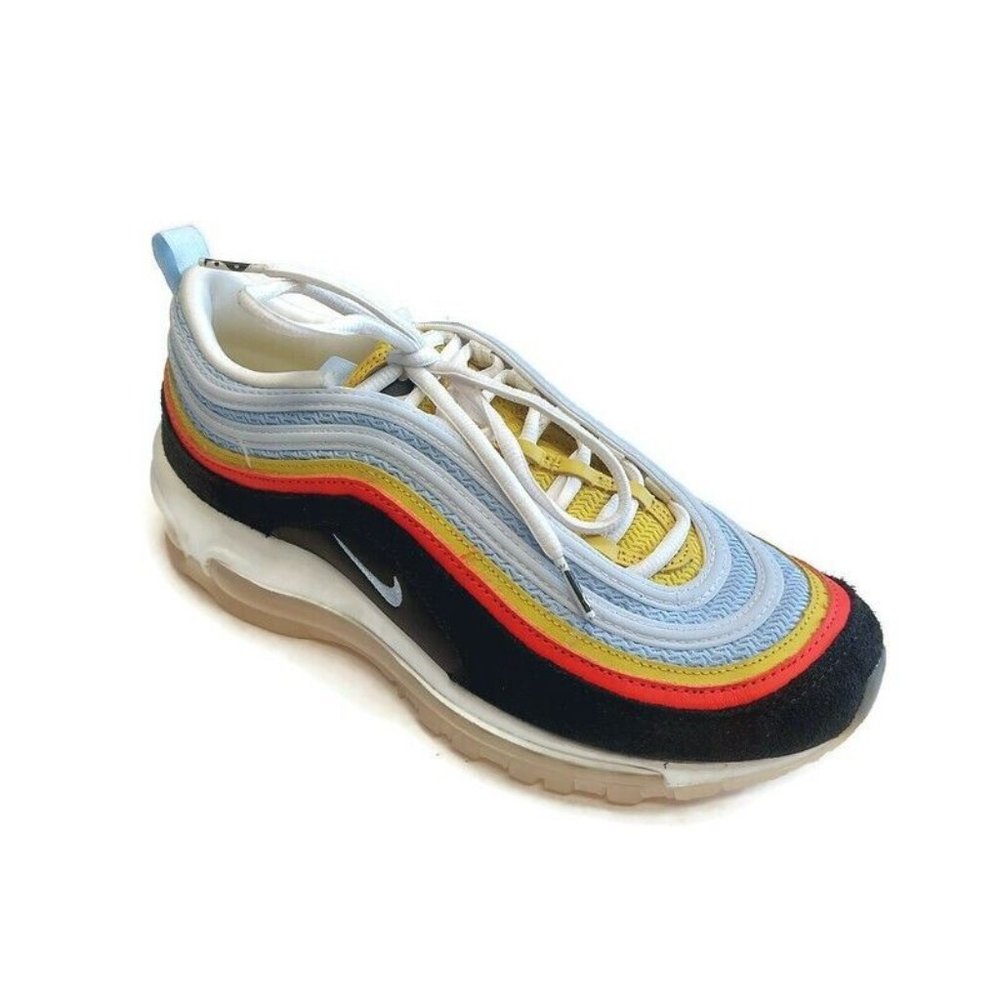 Nike Air Max 97 GS 'Set To Rise' Shoes Boys 6.5Y Womens Size 8 DV2195-001